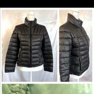 Black Goose down feathers jacket